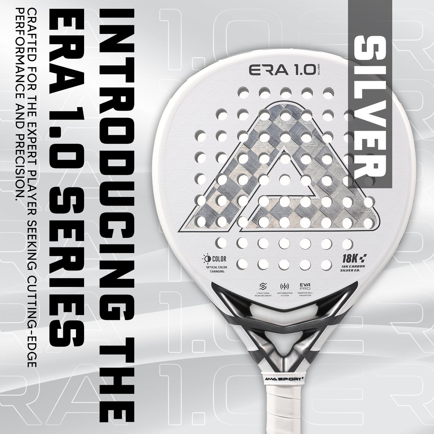 Luna Control Women's Padel Racket - Rose Pink