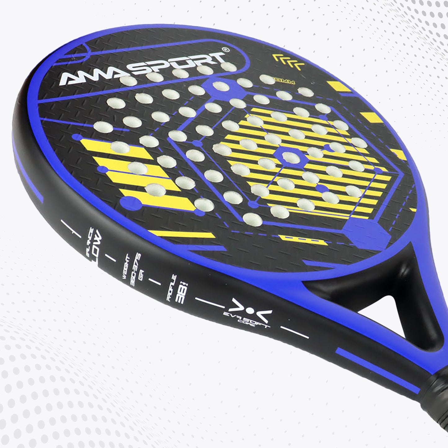 Luna Control Women's Padel Racket - Ocean Blue