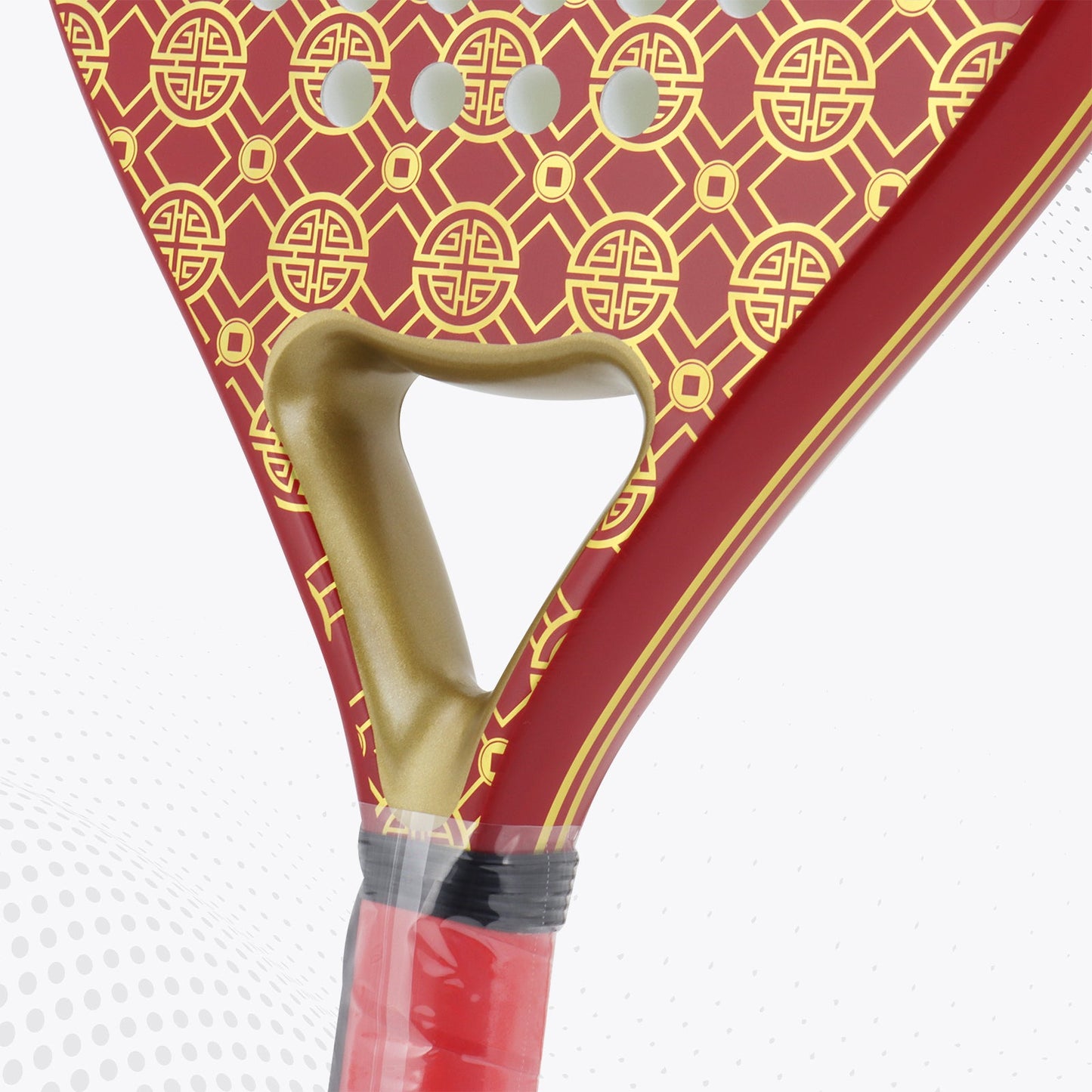 Luna Control Women's Padel Racket - Cherry Red