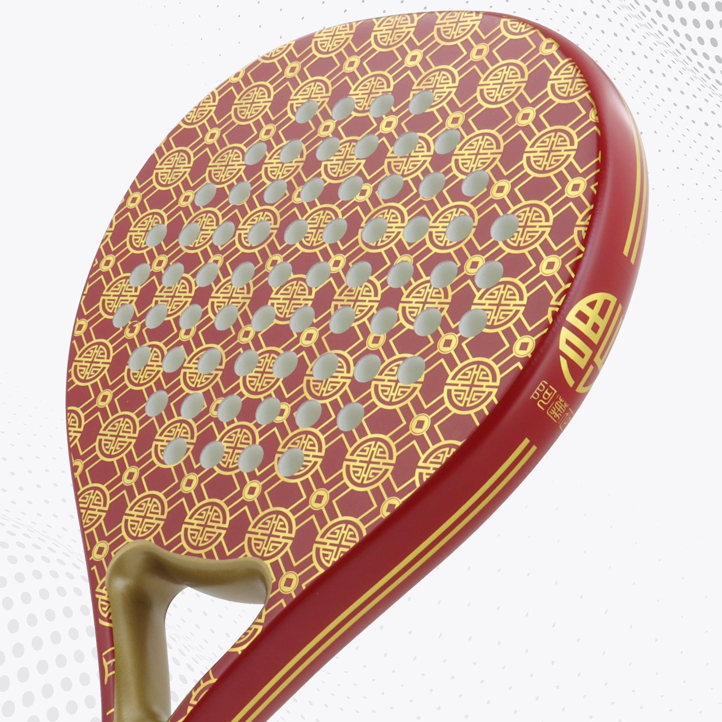 Luna Control Women's Padel Racket - Cherry Red