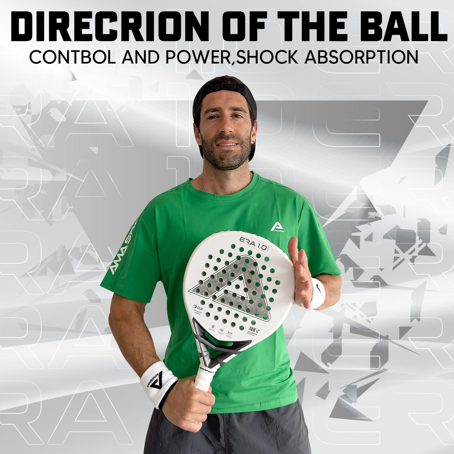 Luna Control Women's Padel Racket - Rose Pink