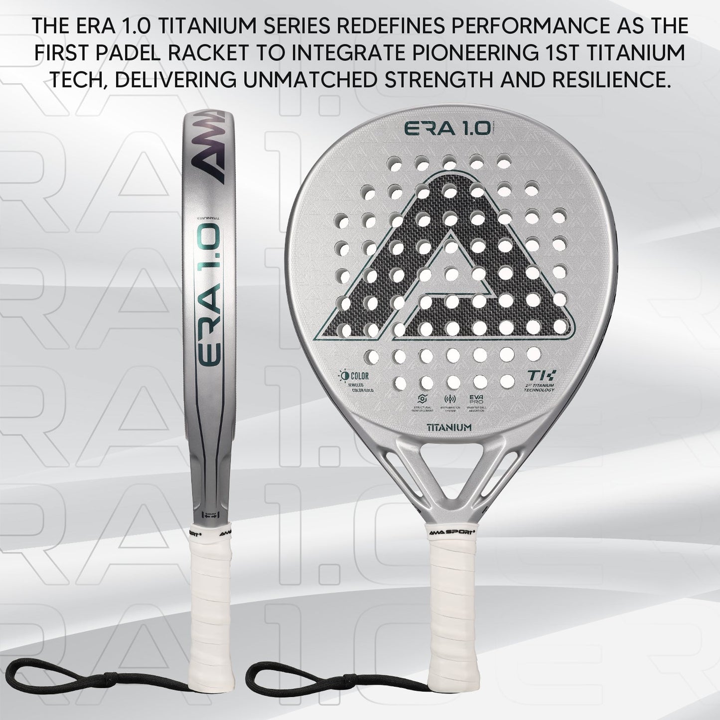 Stella Power Women's Padel Racket - Silver