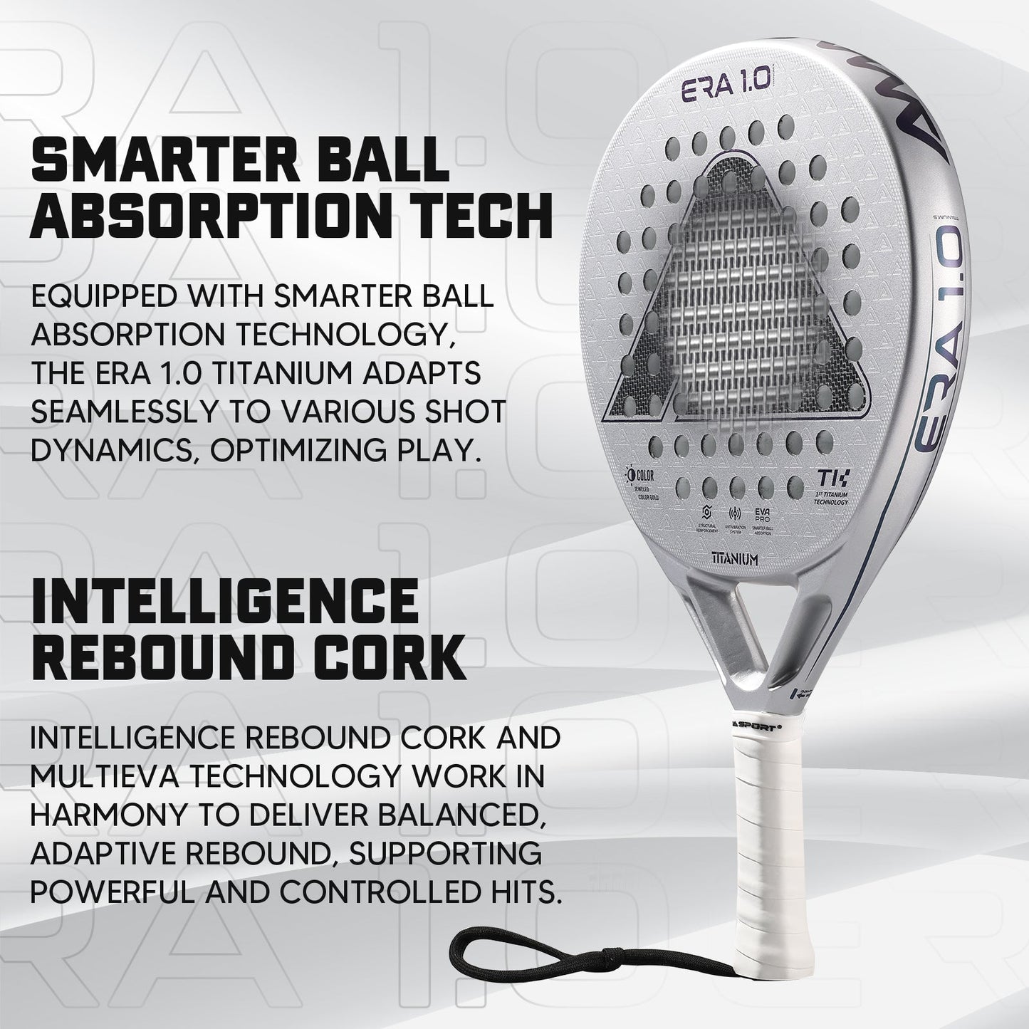 Stella Power Women's Padel Racket - Silver