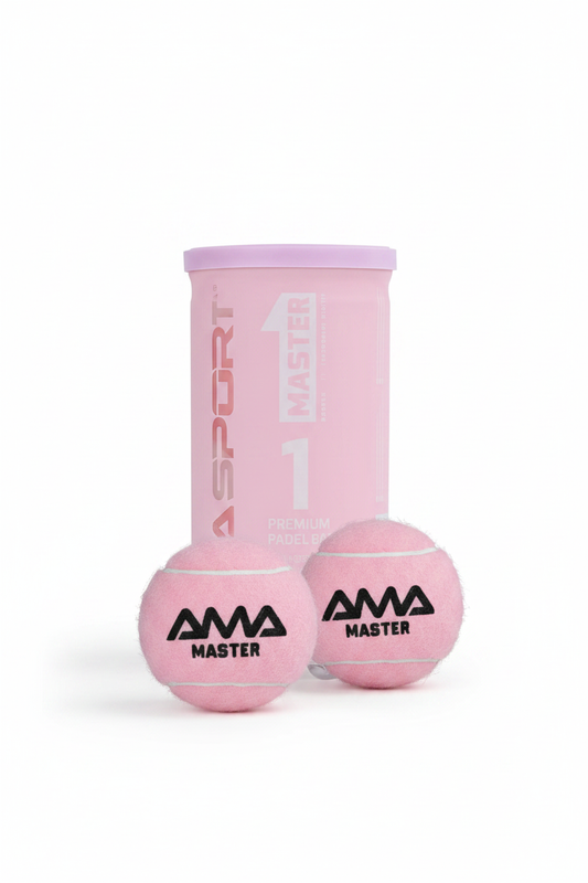Pink tube 2 balls front